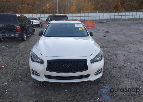 2016 Infiniti Q50 3.0T Premium из США, поврежденный, VIN JN1EV7AP5GM300747